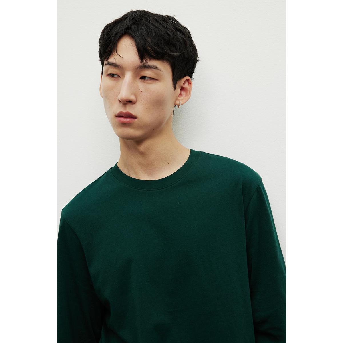 [에이치엔엠]레귤러핏 저지 탑 포레스트 그린 1029317037 [W CONCEPT]