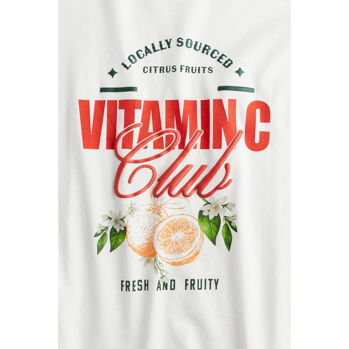 [에이치엔엠]디자인 오버사이즈 티셔츠 화이트/Vitamin C 1198431011 [W CONCEPT]